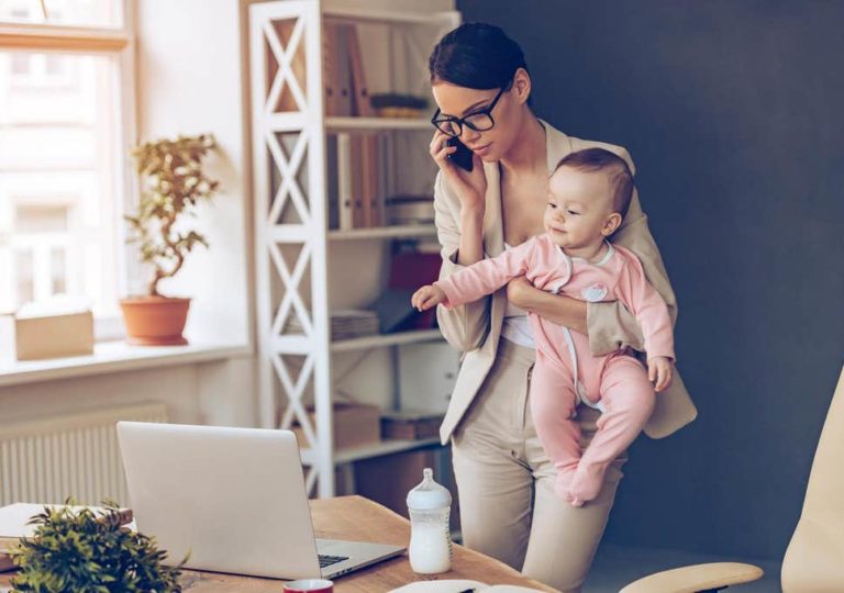 Debate continues over moms taking their infants to work